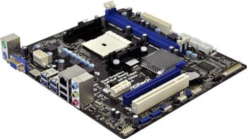 A75M-HVS Материнская плата ASRock A75M-HVS, sFM1, A75, 2xDDR3, VGA-HDMI, USB3.0, mATX