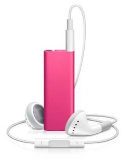 MP3 плеер Apple iPod shuffle 2GB pink (3Gen) MC387
