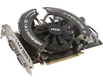 Видеокарта MSI GeForce 550GTX Ti 1GB DDR5 192bit Cyclone2 2xDVi-miniHDMI Overclocked N550GTX-TiCyclo