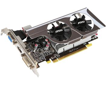 Видеокарта MSI Radeon 6570 1GB DDR3 128bit DVI-VGA -HDMI Low profile 	R6570-MD1GD3/LP