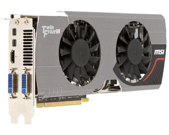 Видеокарта MSI Radeon 6950 2GB DDR5 256bit 2xDVI-miniDP-HDMI TwinFrozr3 Power overclocked R6950-Twin