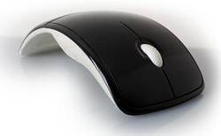 Мышь Microsoft WL Notebook ARC Mouse Mac/Win USB Black Ru Ret ZJA-00010