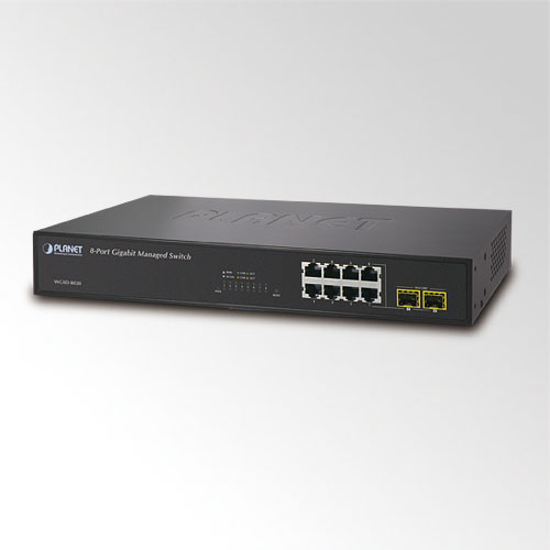 WGSD-8020 8-портовый 10/100/1000Mbps + 2G TP / SFP Управляемый коммутатор IPv6