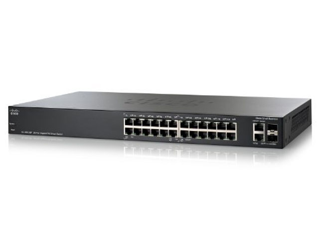 Коммутатор Cisco SB SG 200-26 26-port Gigabit Smart Switch SLM2024T-EU
