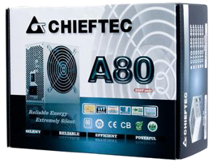CTG-550-80P Блок питания CHIEFTEC RETAIL A-80 CTG-550-80P,12cm fan,a/PFC,24+8,3xPeripheral,1xFDD,6xSATA,2xPCIe