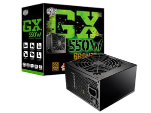 RS600-ACABL3-EU Блок питания Cooler Master GX Lite 600Вт,активный PFC,120мм вентилятор,черный