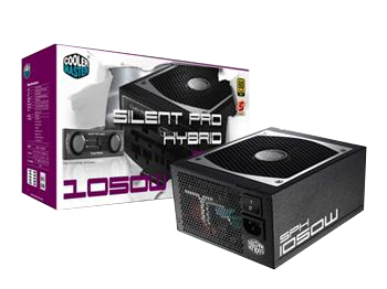 RSA50-SPHAD3-EU Блок питания Cooler Master Silent Pro Hybrid 1050Вт,active PFC,135мм PWM fan,80+ Gold,модульный