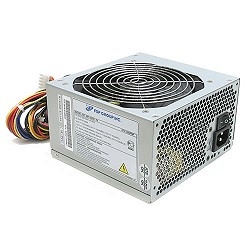 ATX-450PNR Блок питания ATX-450N  Блок питания без PFC (Power Factor Correction) модуля Номинальная мощность: 450 Вт Входное напряжение: 220-240 В Частота: 50 Гц Максимальная нагрузка: +3.3V - 22A, +5V - 16A, +12V1 - 14A, +12V2 - 16A, +5VSB - 2.5A, -12V - 0.8A; Комбинированная нагрузка: +3.3VDC & +5VDC - 130 Вт +12V1 & +12V2 - 360 Вт Коннектор питания мат.платы: 24+4+4 pin Коннектор питания видеокарт: 1x6pin + 1x(6+2)pin Коннекторы для подключения Peripheral / FDD / SATA: 2 / 1 / 3 КПД: 70 % Охлаждение блока питания: 1x120 мм вентилятор Управление скоростью вращения: есть, от термодатчика Длина кабеля: 0.36 м Размеры (Ш х В x Г): 150 x 86 x 140 Вес: н/д Форм-фактор: ATX 2.X  Гарантийный срок: 24 месяца.