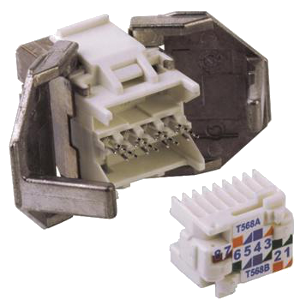 OCK5EF8  Модуль 3M Volition RJ45 K5e FTP keystone белый