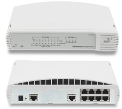 Коммутатор 3Com OfficeConnect Managed Switch 9 (3CR16708-91-ME)