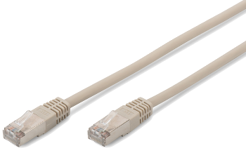 DK-1521 -xxx Патч-корд DIGITUS cat.5e, F-UTP, AWG 26/7, серого цвета DK-1521 