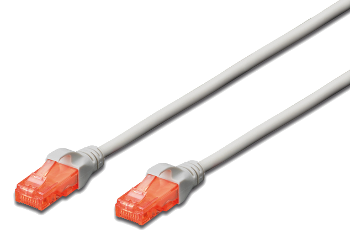 DK-1614 Патч-корд DIGITUS CAT 6 UTP, AWG 26/7, PVC, серого цвета DK-1614