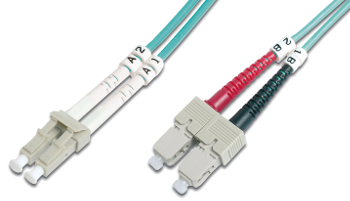 DK-2532-xx 03 Оптический патч-корд DIGITUS LC/UPC-SC/UPC,50/125,OM3,duplex DK-2532-хх/3