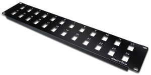DN-91401 Рама 19" DIGITUS 2U для наборной патчпанели 24 порта