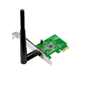 PCE-N10 WiFi-адаптер ASUS PCE-N10 802.11n 150Mbps, PCIexpress