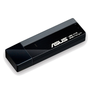 USB-N13 WiFi-адаптер ASUS USB-N13 802.11n 300Mbps, USB 2.0