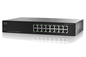 SF100-16-EU Коммутатор Cisco SB SF100-16 16-Port 10/100 Switch