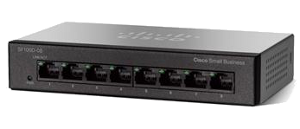 SF100D-08-EU Коммутатор Cisco SB SF100D-08 8-Port 10/100 Desktop Switch
