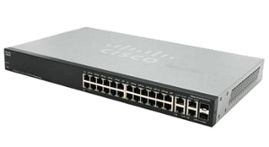 SF500-24-K9-G5 Коммутатор Cisco SB SF500-24 24-port 10/100 Stackable Managed Switch with Gigabit Upl