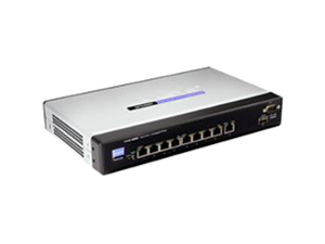 SPS208G-G5 Коммутатор Cisco SB 8-port 10/100 + 2-Port Gigabit SP Switch