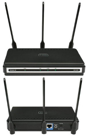 DAP-2553 Точка доступа D-Link DAP-2553 802.11b/ g/ n Dualband w/ PoE