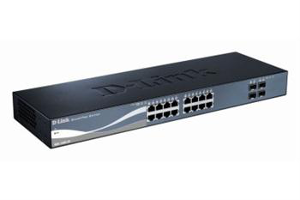 DGS-1500-20 Коммутатор D-Link DGS-1500-20 16port 1GE, 4x1GE/SFP, WebSmartPro