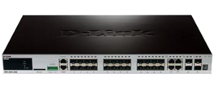 DGS-3620-28SC Коммутатор D-Link DGS-3620-28SC 20port SFP (1G), 4x1GE/SFP, 4xSFP+ 10G, L3