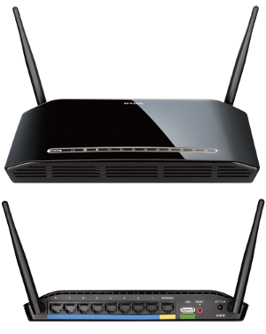DIR-632 Интернет-шлюз D-Link DIR-632 802.11n, 8-Port 10/ 100, USB
