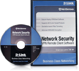 DS-605 D-Link DS-605 NetDefend VPN Remote Access Software (5-user license)