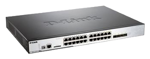 DWS-3160-24PC Коммутатор D-Link DWS-3160-24PC для управления точками доступа (до48), 20x1GE PoE, 4x1