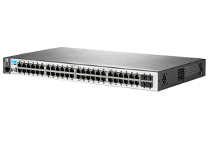 J9772A Коммутатор HP 2530-48G-PoE+ 48xGE+ 4xGE SFP, L2, 382W, LT Warranty