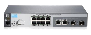 J9777A Коммутатор HP 2530-8G 8xGE+2xGE-T/SFP, L2, LT Warranty