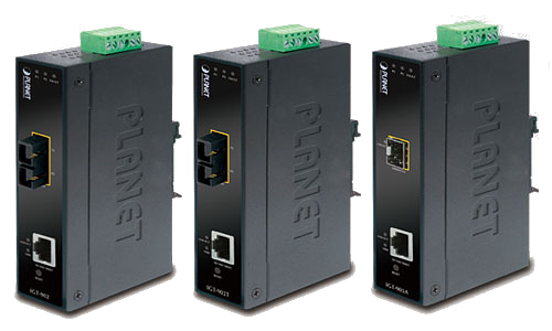 PLANET Industrial Managed Gigabit Media Converter – IGT-90xT GT-902T 902TS 905A