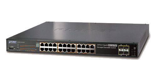 SGSW-24040HP -  24-портовый коммутатор Gigabit High Power Over Ethernet