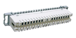 T-SO-870-500 Плинт размыкаемый на 10 пар, 1-0, белый
