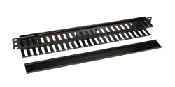 T-SO-900-004 Кабельный орг. ZPAS 19" 1U одностор. гребенка