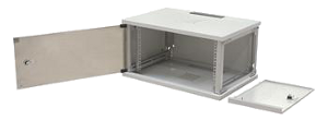 WZ-3615-01-S2-011 Shkaf nastennyj 19" ZPAS 6U so s#emnymi bok.stenkami, glubina 500