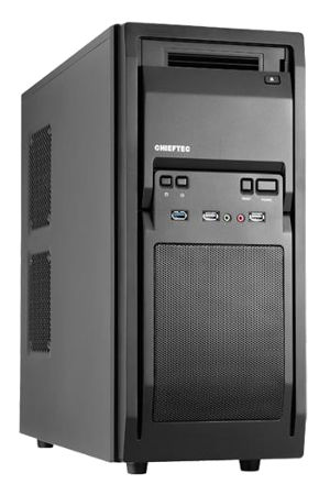 LF-02B-OP Корпус CHIEFTEC Libra LF-02B,без БП,1xUSB3.0, черный