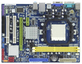 Материанская плата ASRock a780lm-s