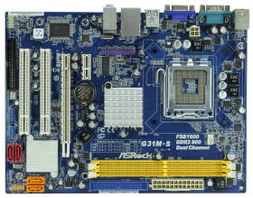 Материанская плата ASRock g31-s_r2.0