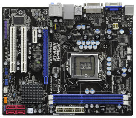 Материанская плата ASRock h55m le