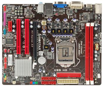Материанская плата BIOSTAR H55B HD