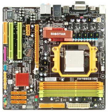 Материанская плата BIOSTAR ta785g3_hd