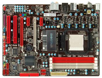 Материанская плата BIOSTAR ta870plus