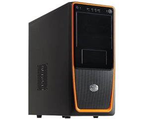 RC-311B-OKN1 Корпус Cooler Master Elite 311,нижнее расположение БП,без БП,черно-оранжевый