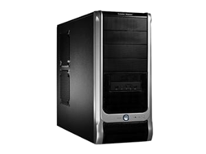 RC-330U-KKN1 Корпус Cooler Master Elite 330U,нижнее расположение БП,без БП,черно-серебристый