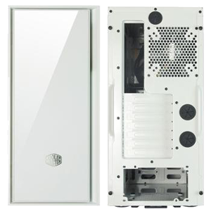 RC-550-WWN1 Корпус Cooler Master Silencio 550 Snow White Edition,без БП,внутренняя шумоизоляция,белый
