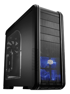 RC-692B-KWN5 Корпус Cooler Master CM 690 II Basic,без БП, полностью черный,прозрачная боковая стенка
