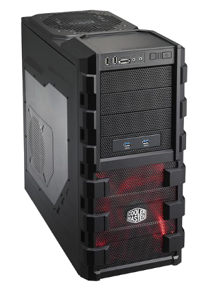 RC-912A-KWN1 Корпус Cooler Master HAF 912 Advanced,без БП,с прозрачной стенкой,2xUSB3.0,полностью черный
