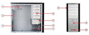 корпус Cooler Master rc-534l-skpk-gp